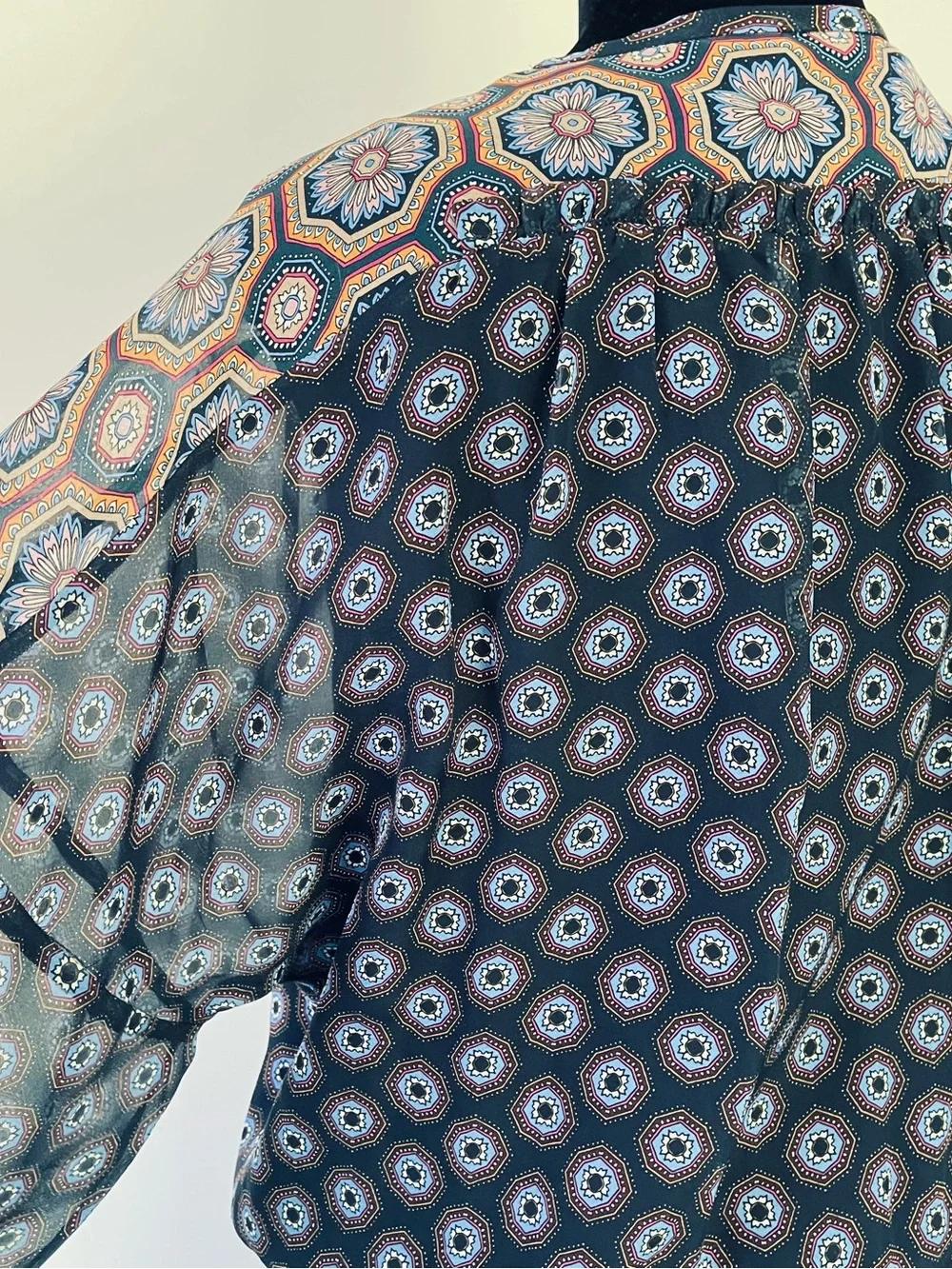 Ramy Brook Printed Davie Silk Mini Dress, Sz. M, NWT - Picture 10 of 13